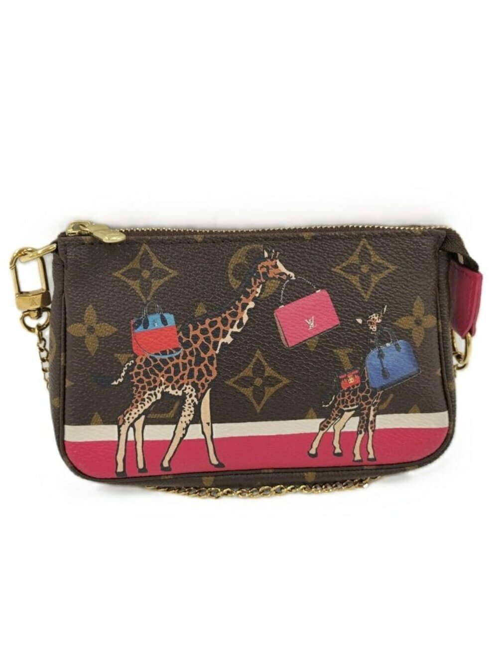 Louis Vuitton Mini Pochette Pouch Monogram Kirin